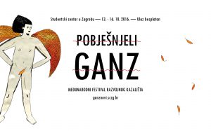 6. Ganz novi festival, Klara Rusan (ilustracija, dizajn), Borjan Pavlek (graficko oblikovanje, dizajn)